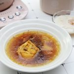 北鼎粉漾美顏壺-雪蓮蟲草雞-桃膠杏仁露